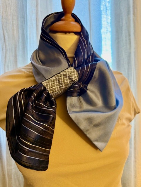 SCIARPA IN SETA FLORA