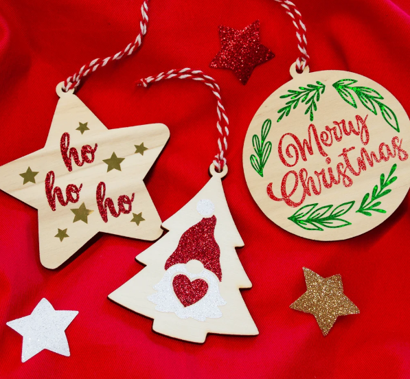 PALLINE DI NATALE PERSONALIZZATE COI TERMOVINILI