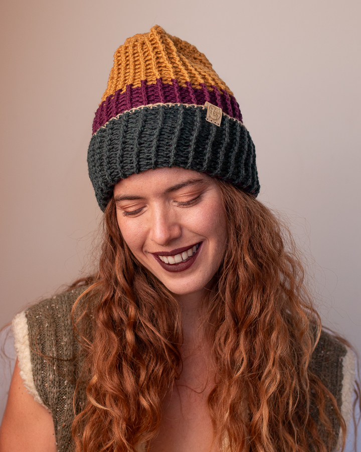 CAPPELLO ELASTICO - crea il cappello dal punto segreto (non è il punto brioche!)