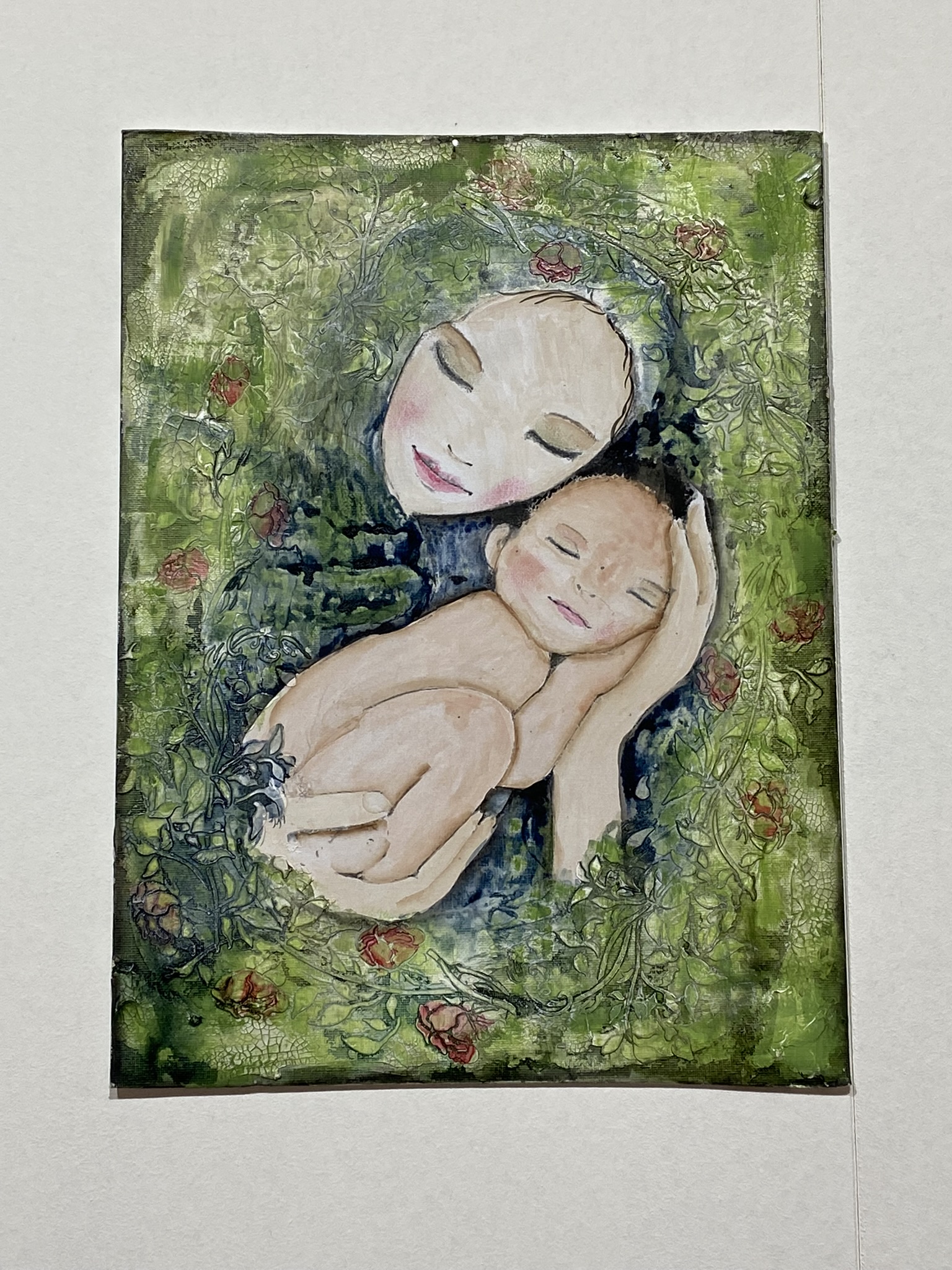 TELA CREATIVA "MOTHER AND SON"