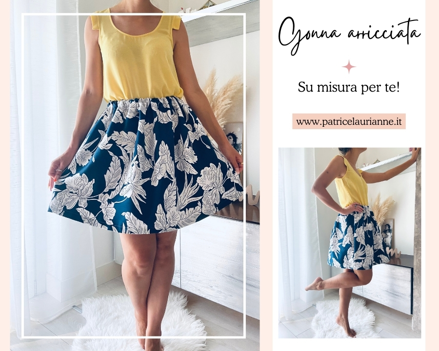 CUCIAMO INSIEME la Gonna arricciata