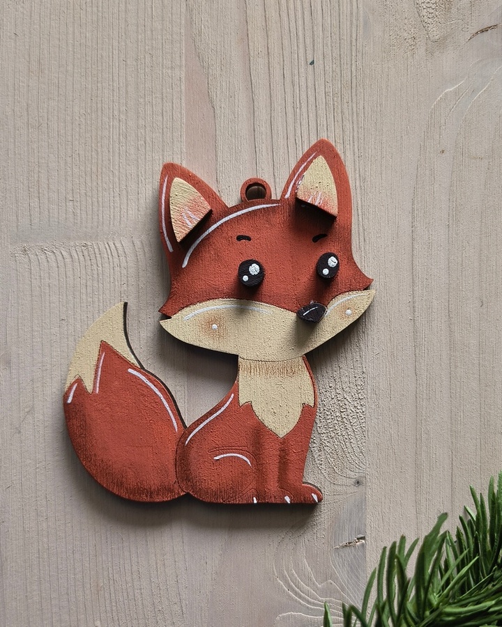 "Vol-Pina" decorazione su legno