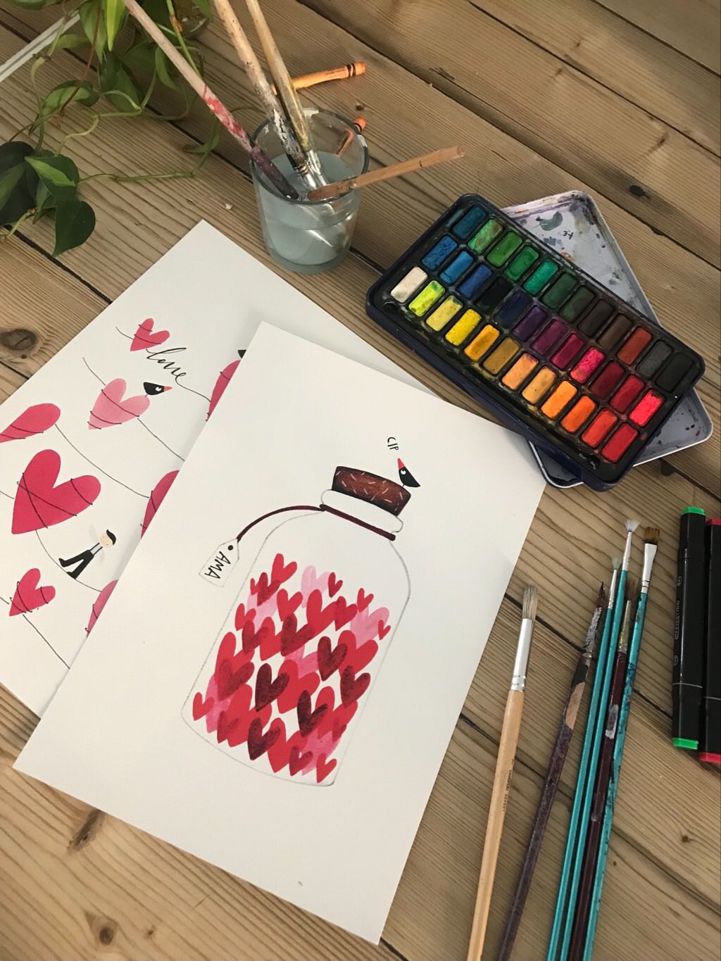 Corso base acquerelli