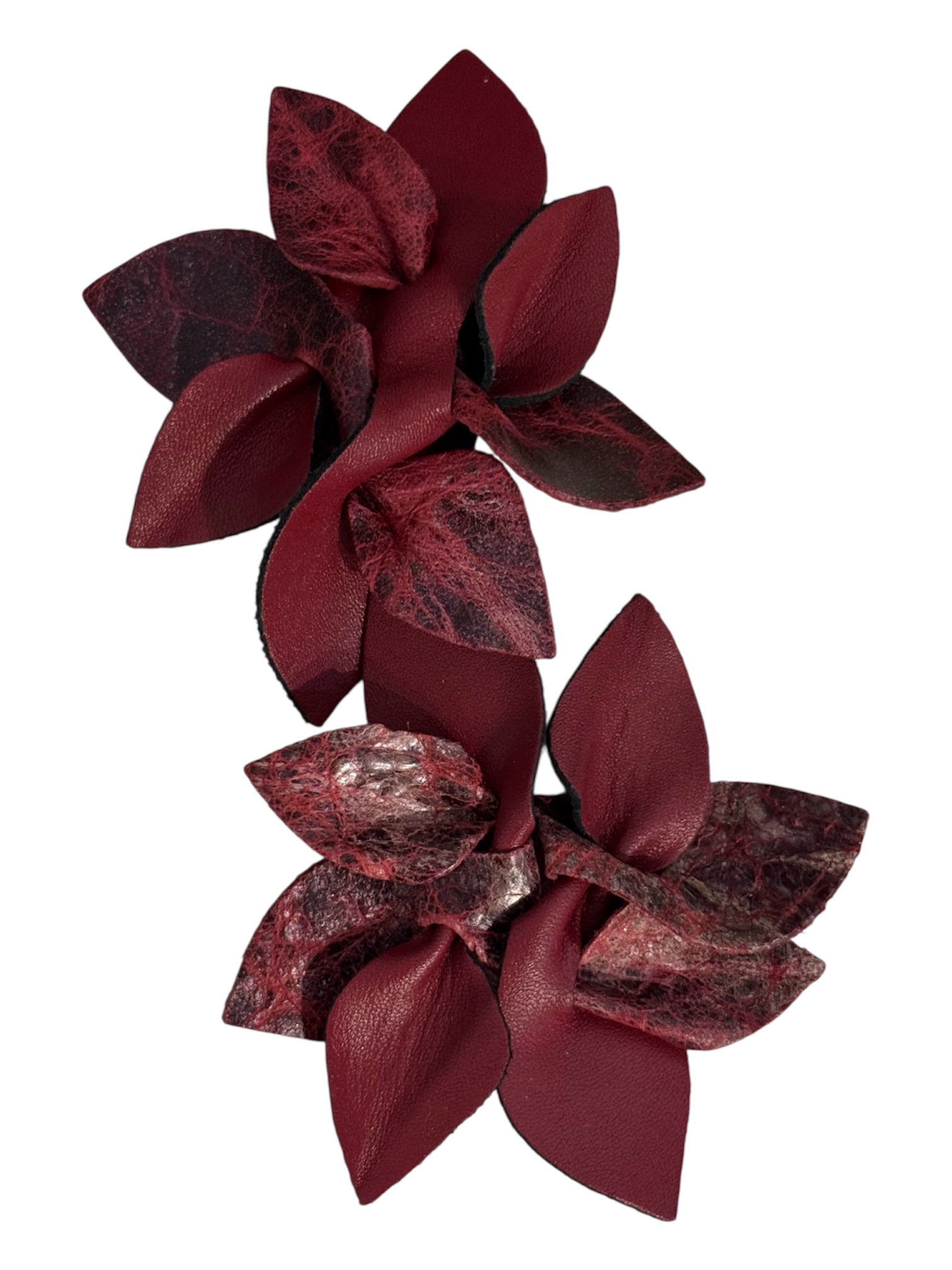 FIORE COMPONIBILE IN PELLE