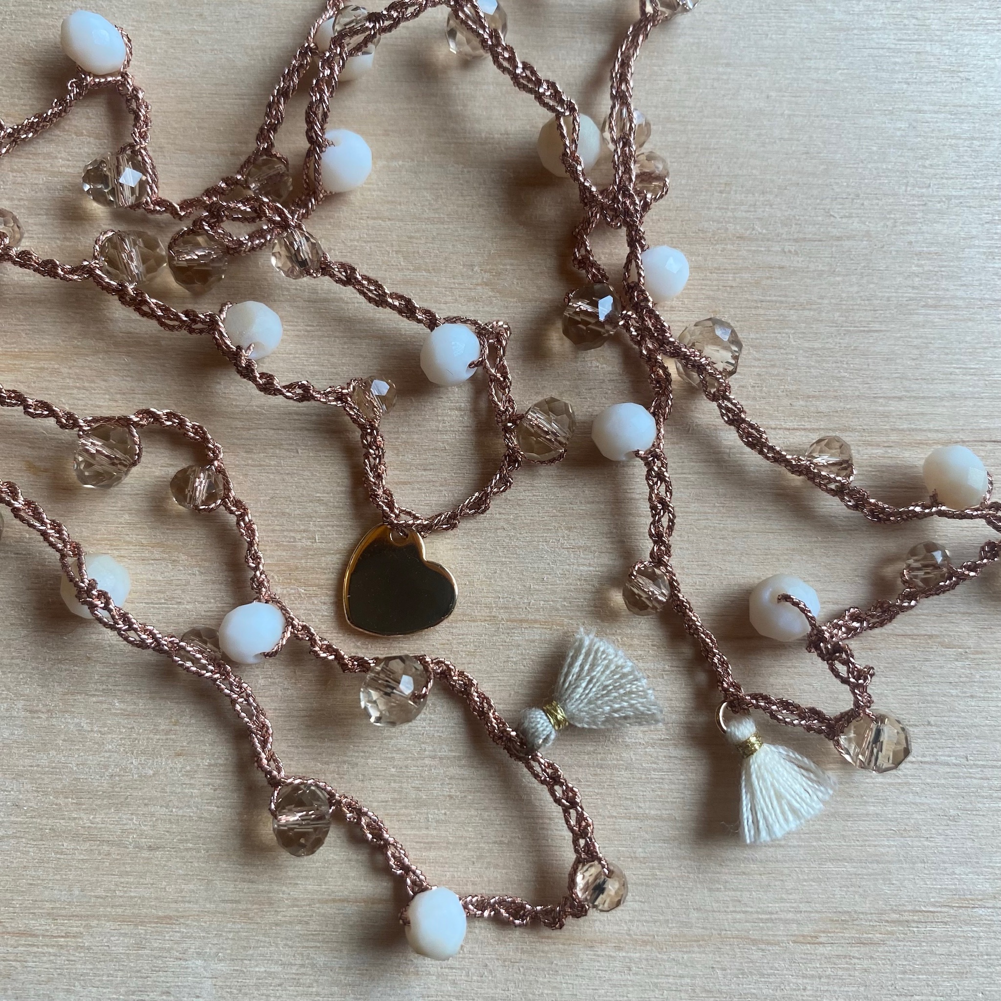 Collana ad uncinetto