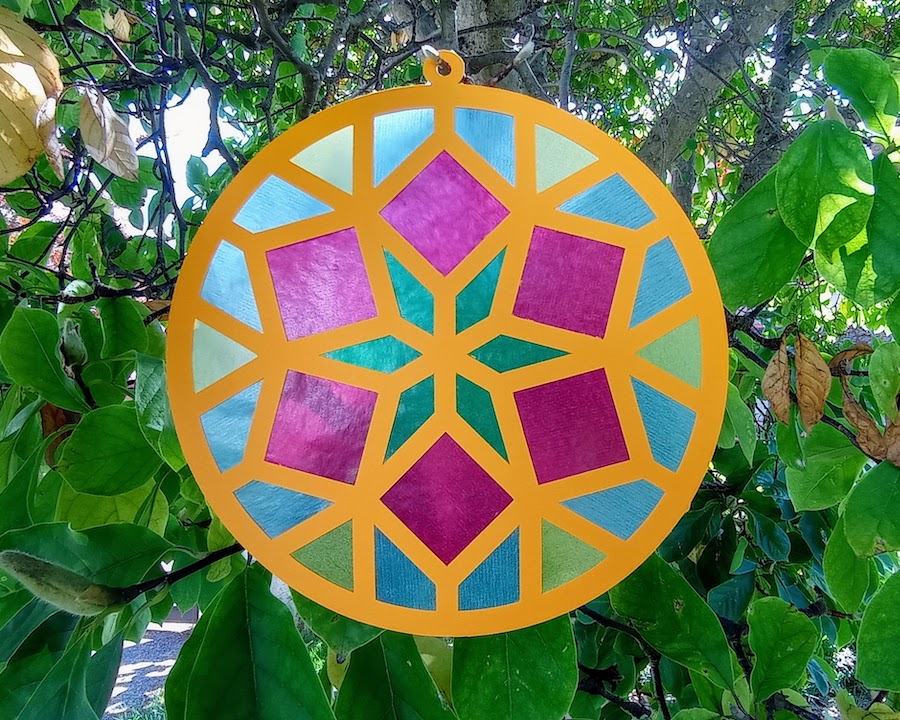Mandala trasparenti