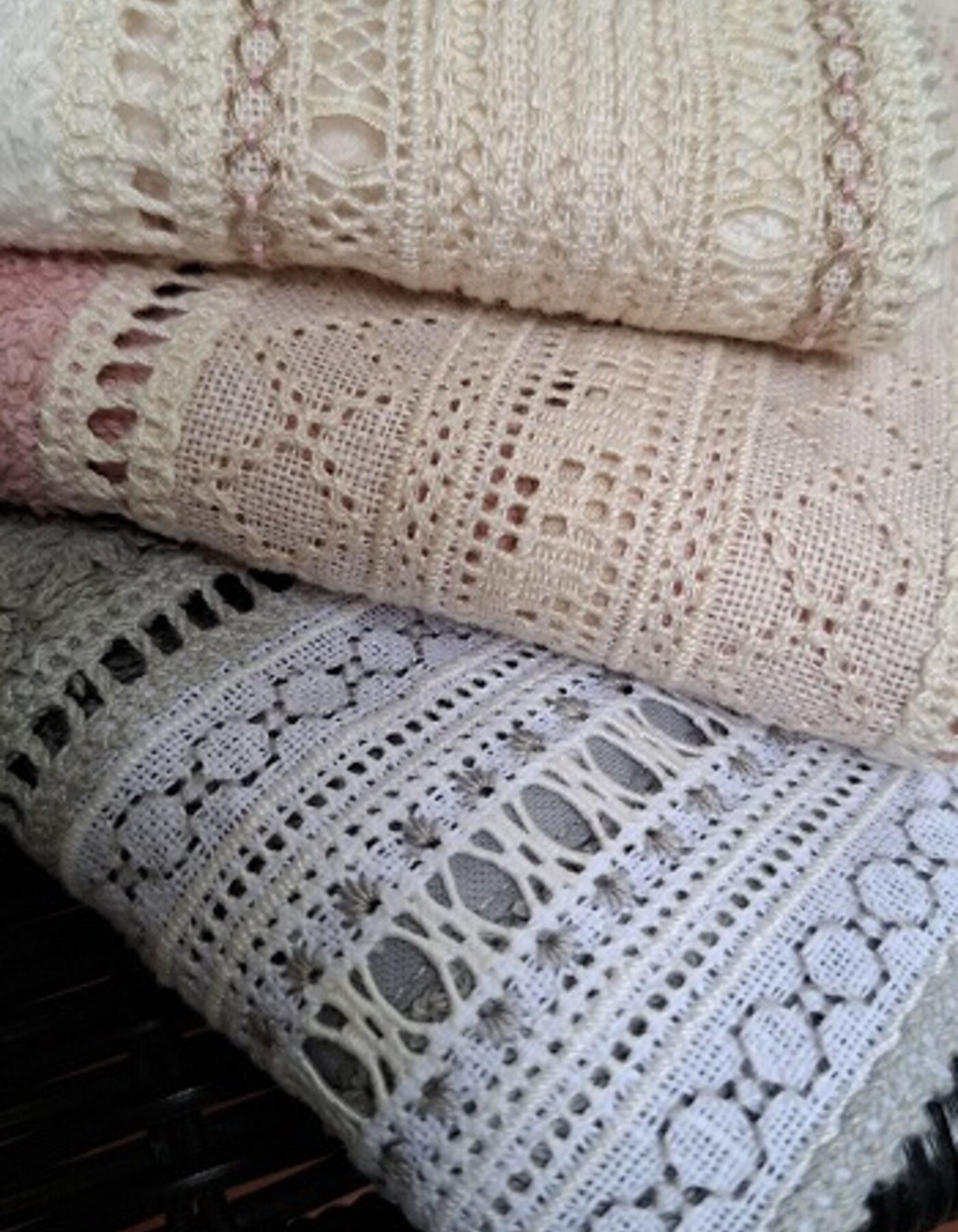 drawn-thread work
