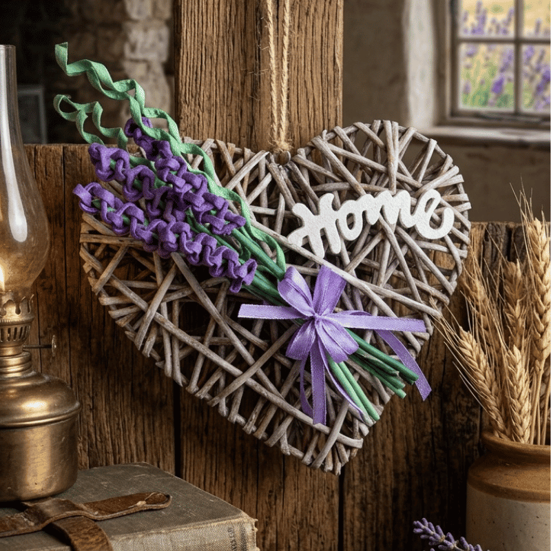 Cuore in stile provenzale