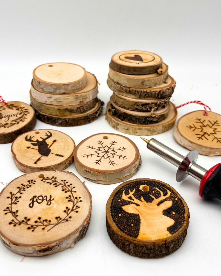 Pyrography: Decorating Wooden Discs