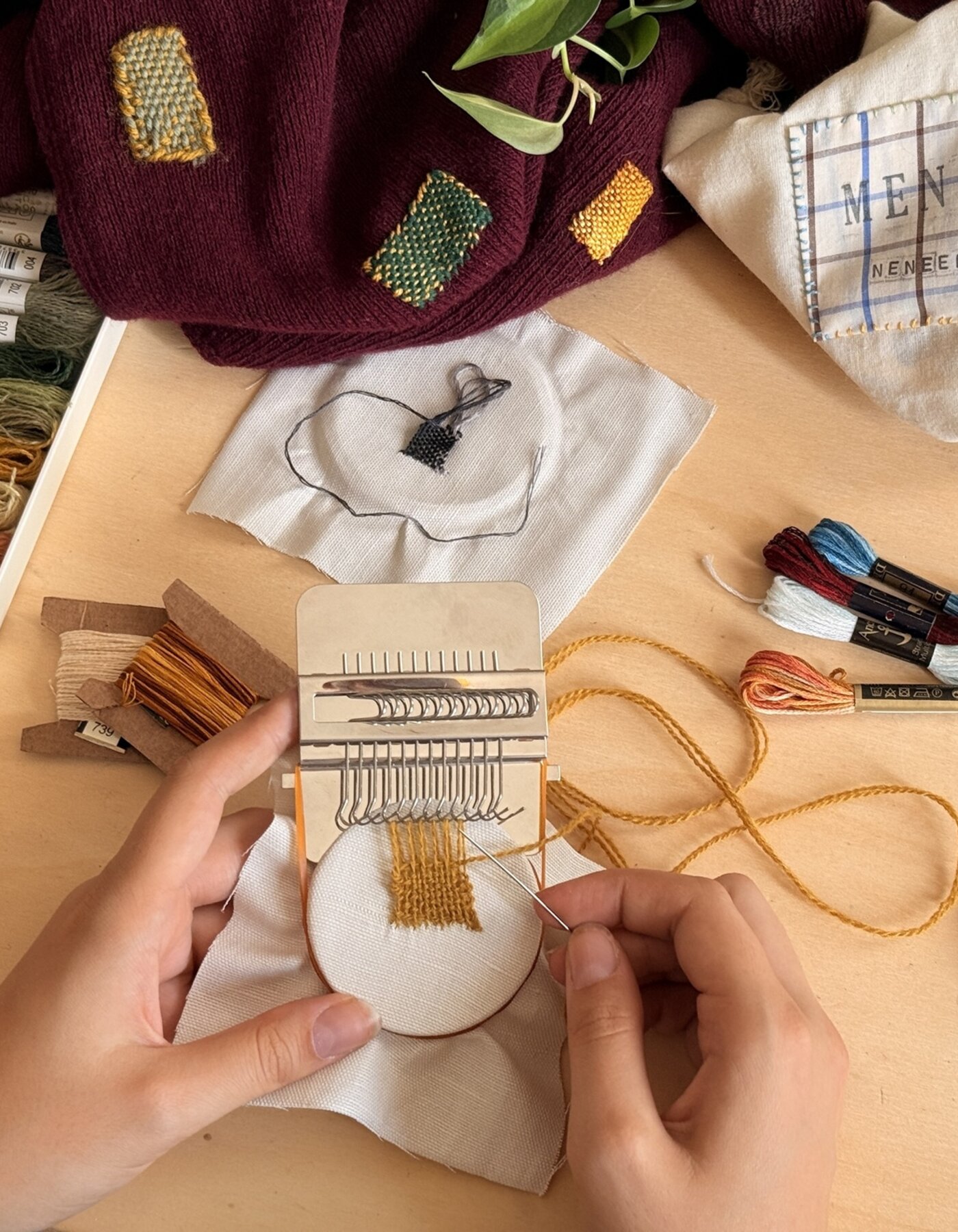 IMPARA IL RAMMENDO VISIBILE CON TELAIO - CORSO BASE