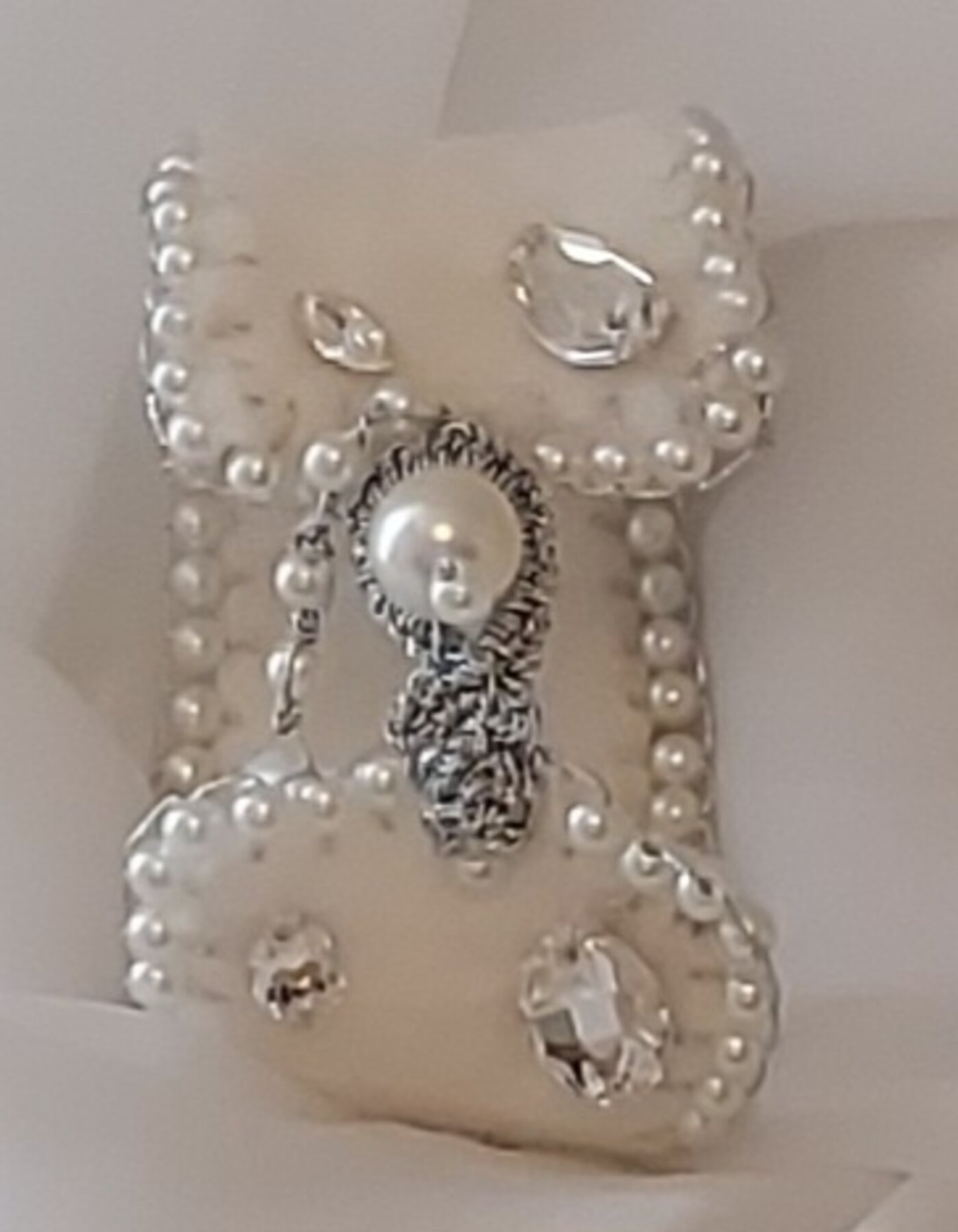 Bracciale a fascia in lana merinos