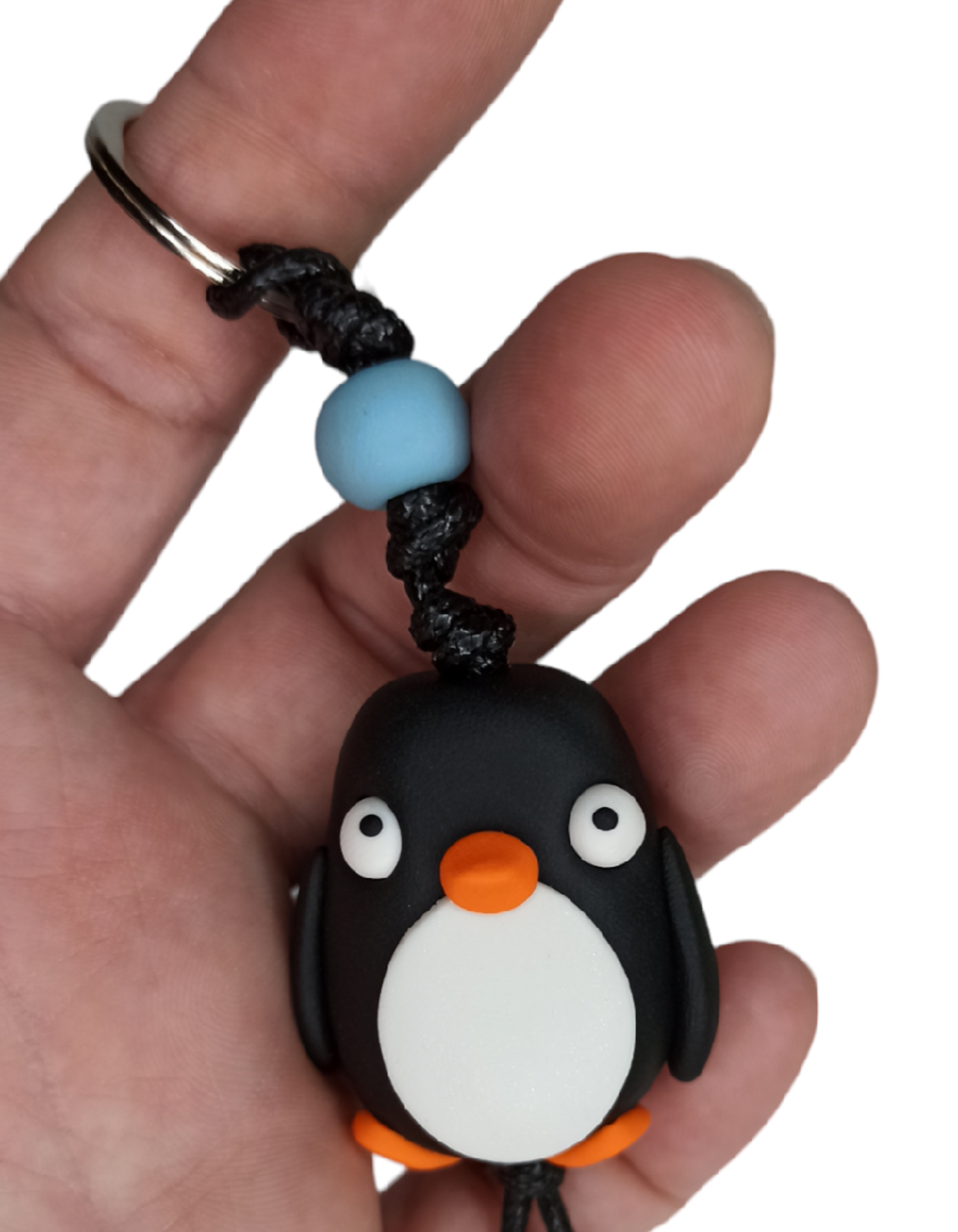 Pinguino in argilla polimerica