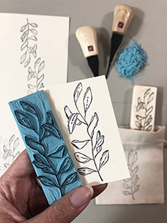 Crea il tuo timbro. La tua storia, stampata a mano.