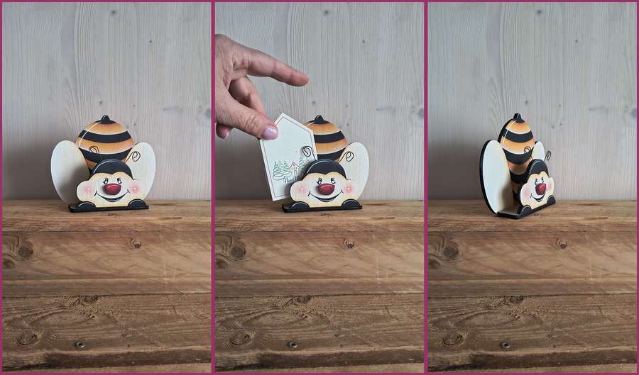 Dai colore al legno: dipingi "La Pina"