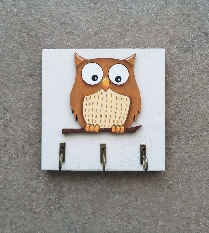 Ginetto – dipingi e assembla il tuo appendichiavi in legno