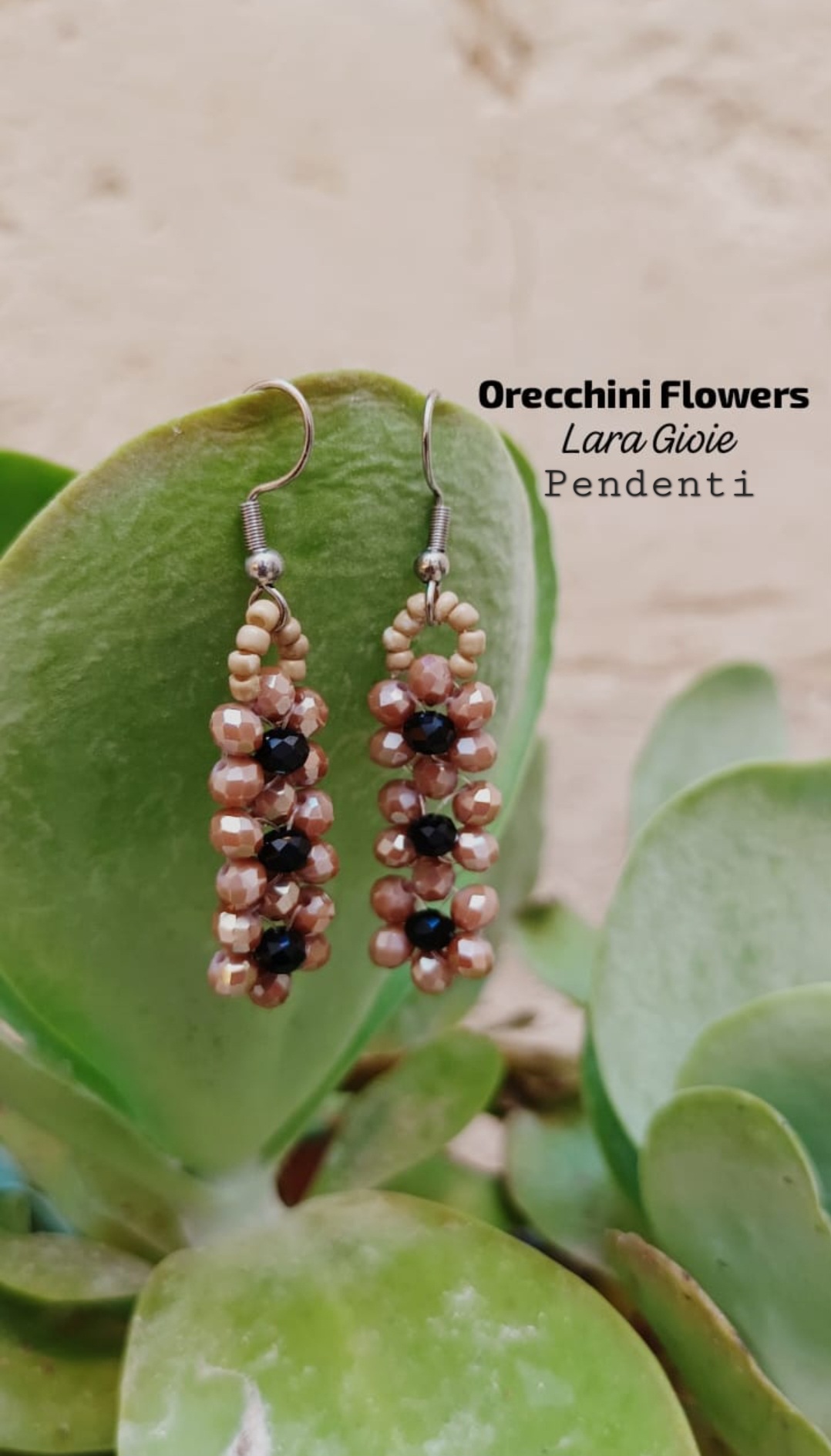 Orecchini Flower Pendenti