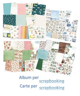 Carte per SCRAPBOOKING di "FIND" e "P13"