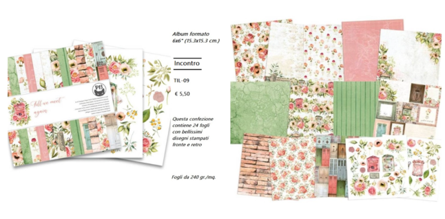 Carte per SCRAPBOOKING di "FIND" e "P13"