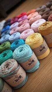 Cord for crocheting and macrame