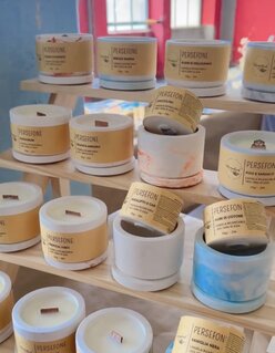 Candele ricaricabili naturali