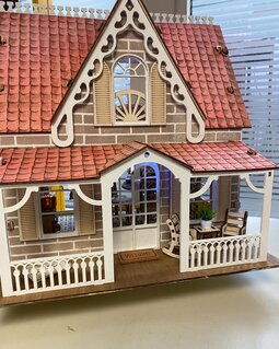 CASA DI CAMPAGNA kit miniatura legno da costruire