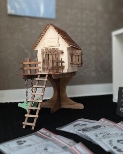 CASA SULL’ALBERO kit miniatura legno da costruire