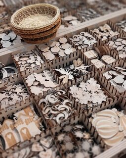 Miniature di LEGNO