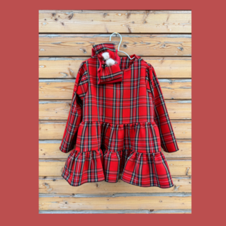 Abito tartan Natale