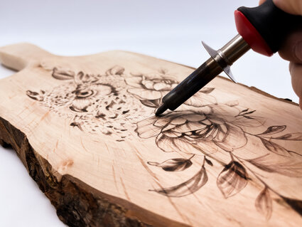 Pirografia su legno