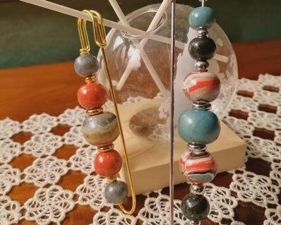Colorful pins