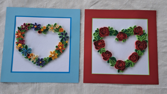 Cuore a quilling