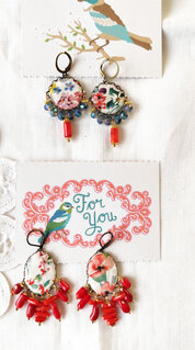 Acquarel earring