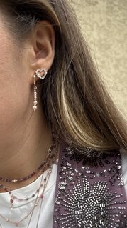 amaryllis earrings