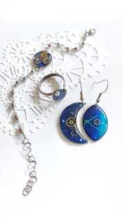 Orecchini luna
