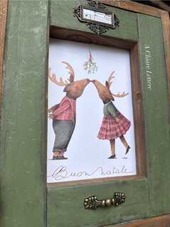 Vintage wooden frame