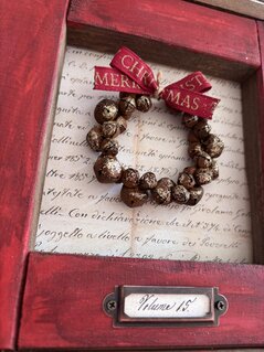Vintage wooden frame