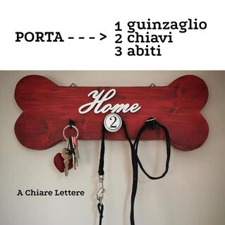 Leash holder/key holder