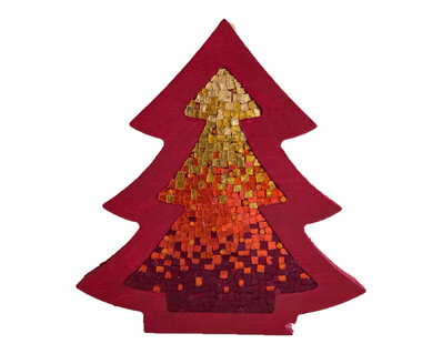 Mosaic Christmas tree