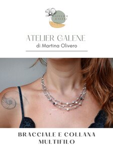 Multistrand necklace and bracelet tutorial