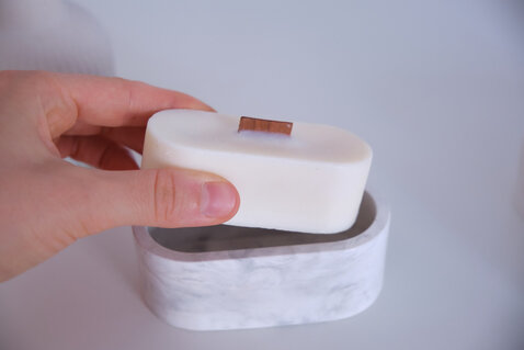 CANDELE RICARICABILI E SAPONI