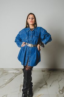 VINTAGE VALENTINO SHIRT WITH RHINESTONE