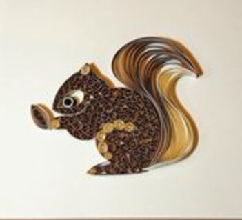 quilling squirrel