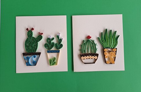 SUCCULENT QUILLING