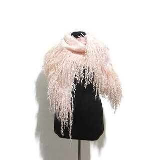 Scialle Lana seta feltro caldo rosa perla infeltrimento inverno Fatto a mano Scialle donna Regalo unico