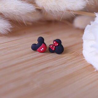 Mickey Mouse and Minnie