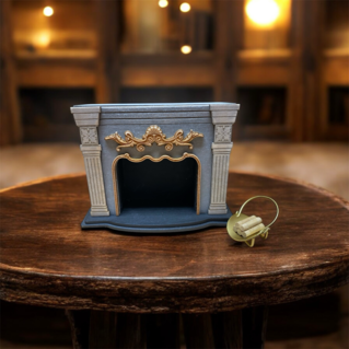 Miniature Furniture: The Warmth of the Fireplace