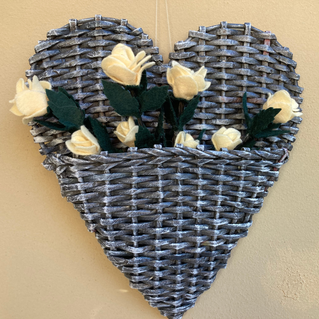 Cuore a tasca da appendere