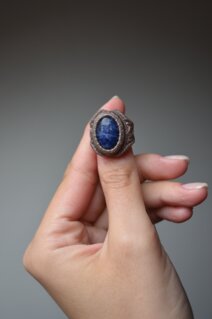 Anello in pizzo macrame